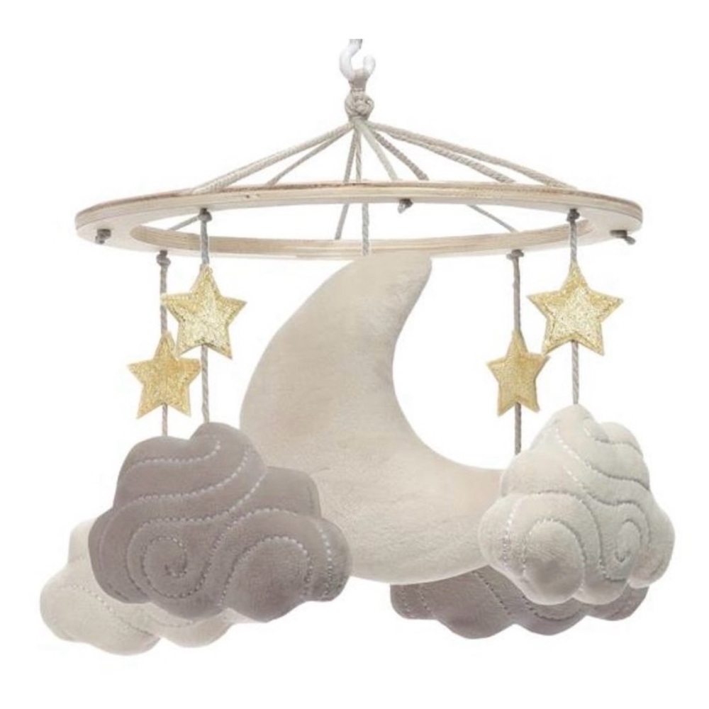 Lambs & Ivy Goodnight Moon  Mobile Soother Toy - Stars/Clouds